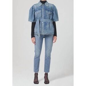 NEW CITIZENS OF HUMANITY alexi jacket in lingon